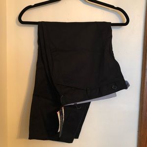 NWT black cropped dress pants size 18